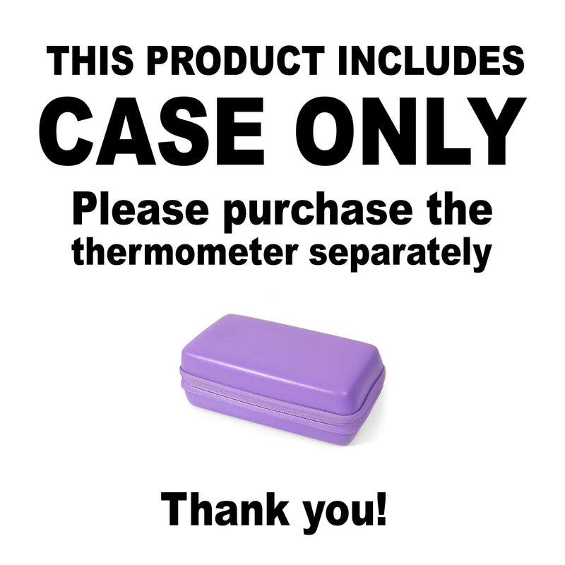 CaseSack Forehead Thermometer case for Non-Contact Infrared Digital Thermometer Like Vibeey, eZthings, HALIDODO, HIGBRE, ALLIRIER, AFARELY, ROYADVE, REDESS, iCode, SUNNYPLUS, BrillianceHair, drtulz