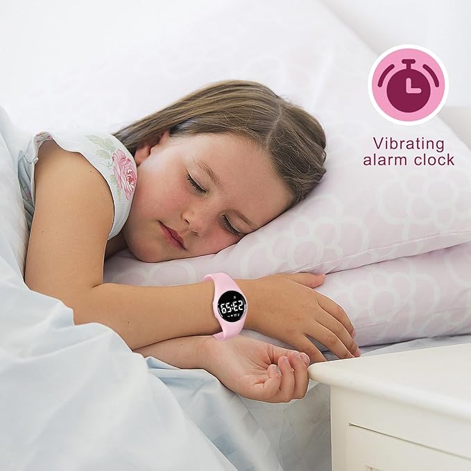 Kids Watches Digital Sport Watch for Girls Boys, Fitness Tracker with Alarm Clock, Stopwatch, No App Waterproof Watches for Teens Students Ages 5-12