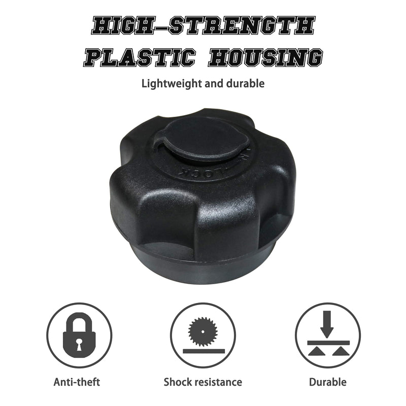 sukemichi Locking Gas Cap for Boat, Anti-Theft Fuel Door Cover Gas Tank Doors Locks for Polaris RZ Ranger 900 1000 XP PRO XP Sportsman, Replace for# 5433687/5435534/5450389/5439075 - BeesActive Australia