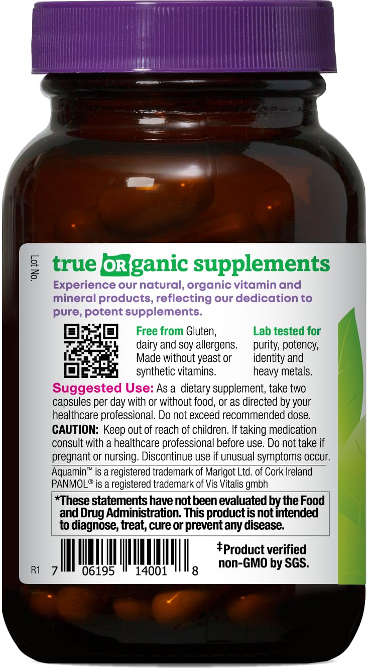 Oregon's Wild Harvest B Complex Capsules | 60 USDA Certified Organic Vegan Capsules | Whole Food B Vitamins with Microbiome-Supporting Herbs | Non-GMO, Gluten-Free, Dairy-Free, Soy-Free