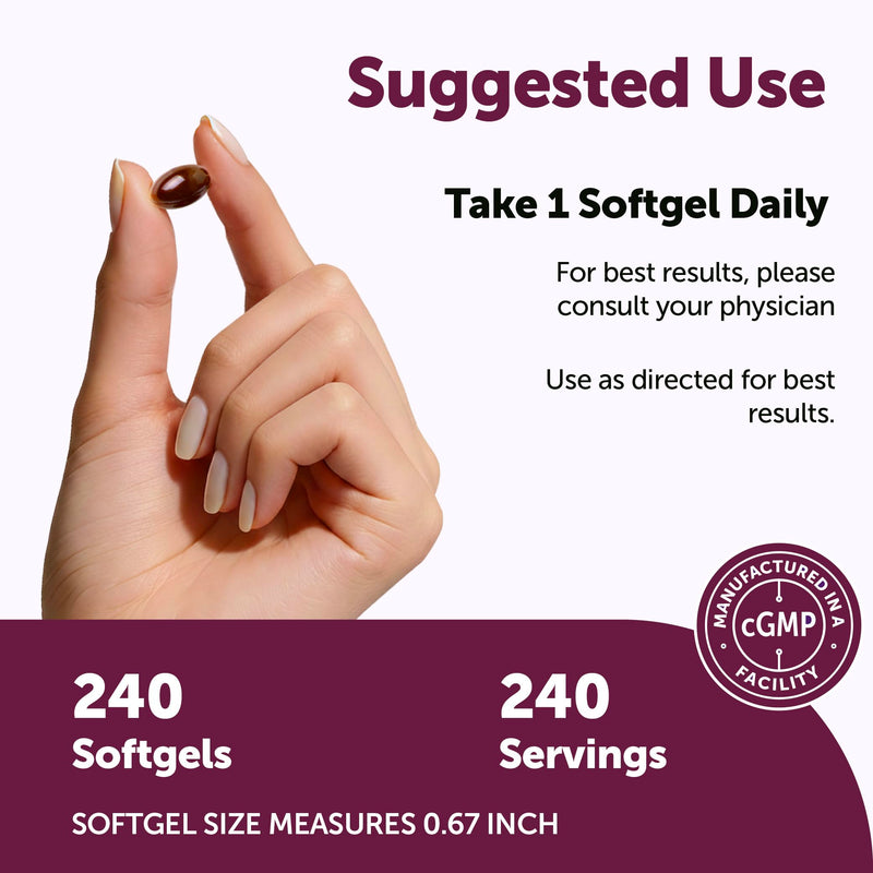 Micro Ingredients L-Methylfolate 1000mcg, 240 Softgels | 5-MTHF Active Folate with Methylcobalamin B12, Choline & Flaxseed Oil | High Absorption Methylated B9 Supplement for Methylation Support*