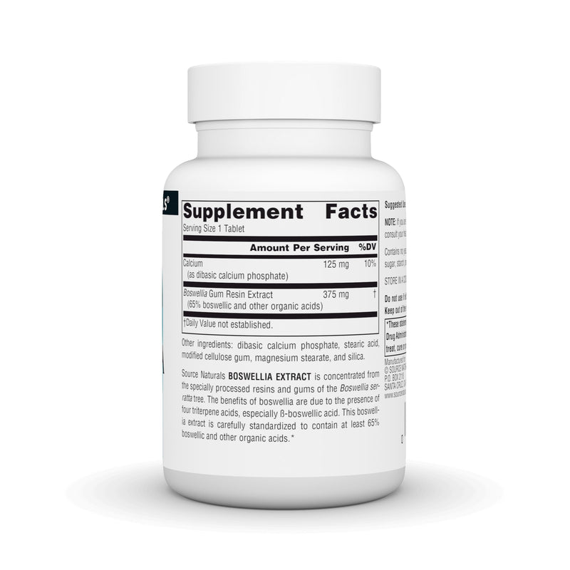 Source Naturals Boswellia Extract, Dietary Supplement* - 50 Tablets