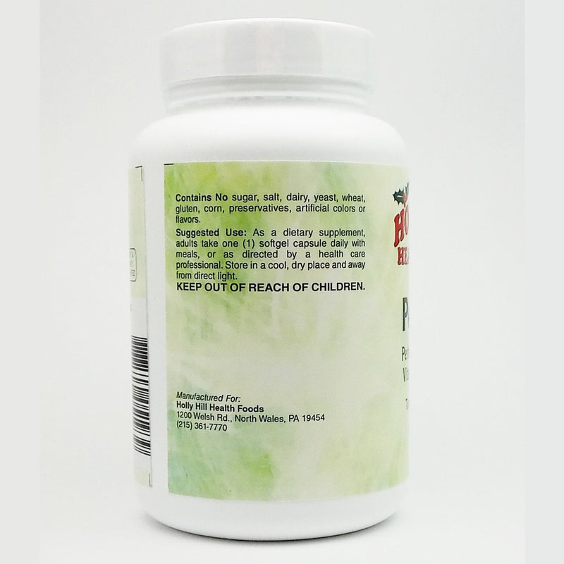 Holly Hill Health Foods, Perfect E Compound, 60 Softgels 1 Count (Pack of 60)