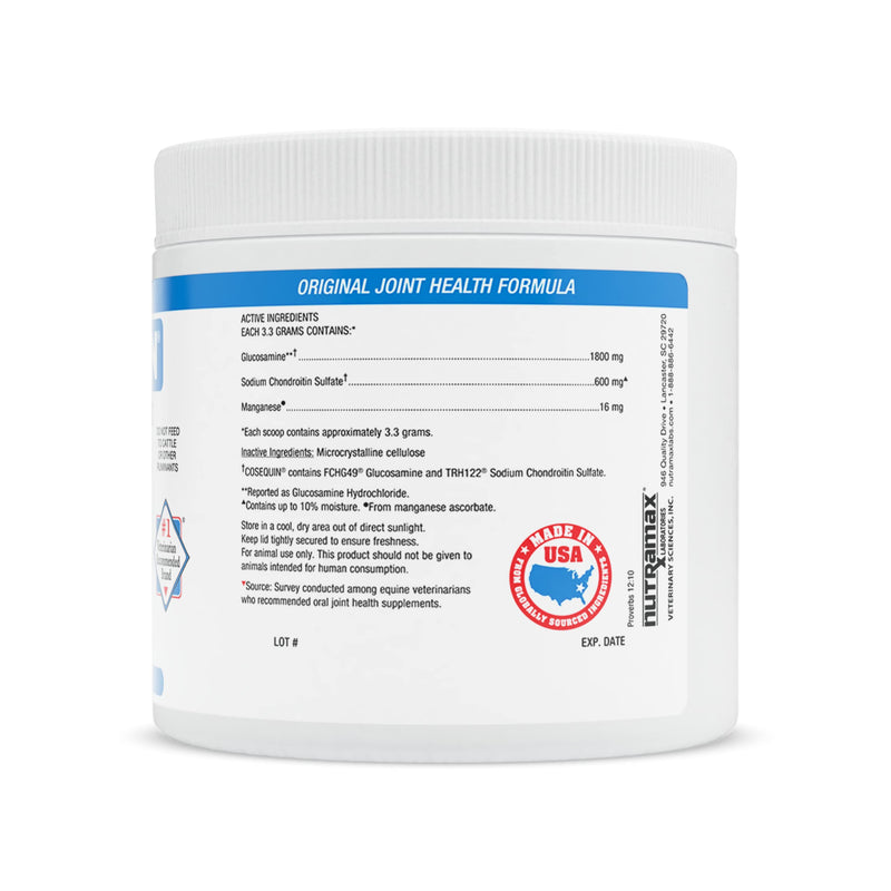 Nutramax Cosequin Original Joint Health Supplement for Horses - Powder with Glucosamine and Chondroitin, 280 Grams - BeesActive Australia