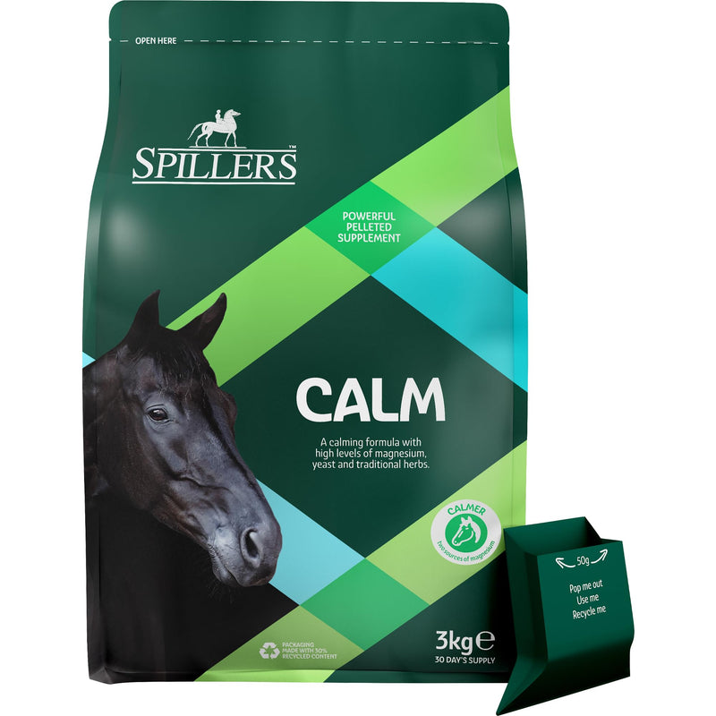 SPILLERS Calm Horse Supplement Horse Calmer with Magnesium for Horses and Ponies, Ideal for Nervous or Excitable Equines - 30 Day Supply Supplements - 3 kg