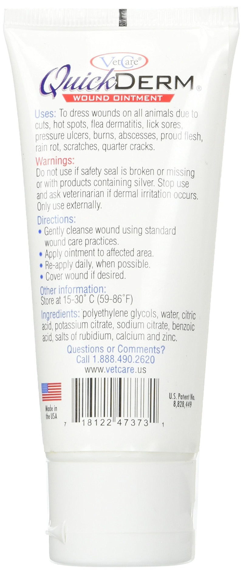 Quickderm Ointment, 2 oz (QD102) - BeesActive Australia