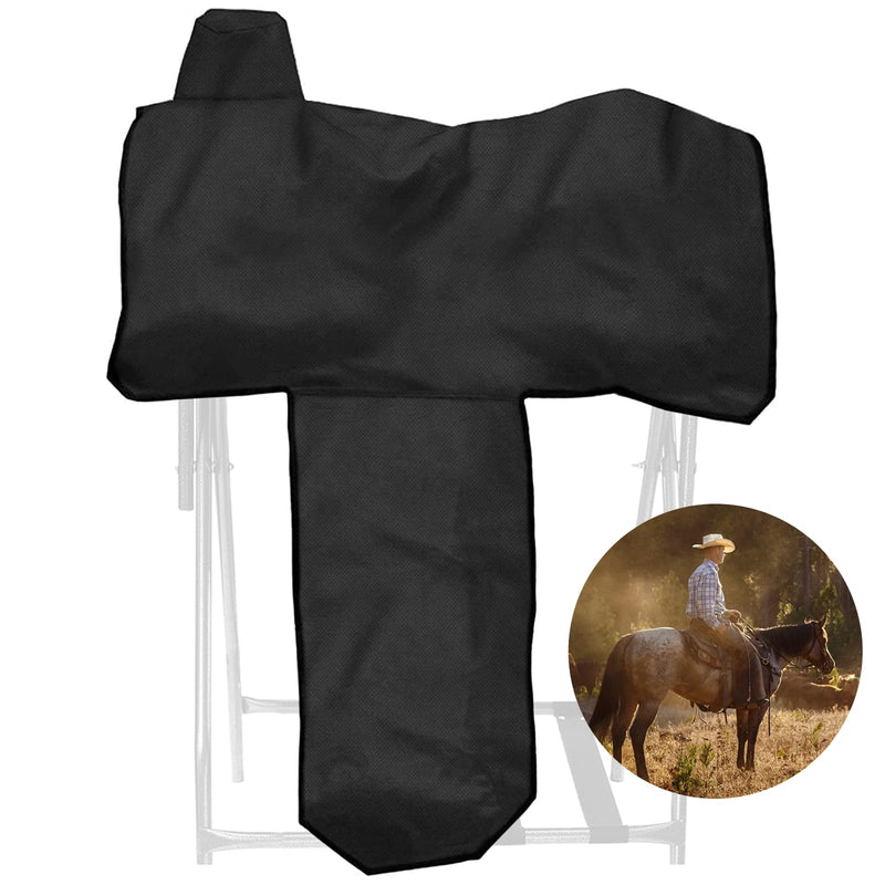 Oxford Fabric Western Saddle Cover, Waterproof Protective Cover with 6 Elastic Straps, Sturdy Scratch-proof Case for Most Full-Size Western Saddles - BeesActive Australia