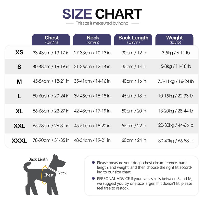 Lelepet Calming Jacket for Dogs, Dog Coat with Soothing Ear Protection, Dog Hoodie, Dog Coat for Relieving Anxiety, Soft Calming Jacket for Dogs, Calming Shirt, Navy Blue L - BeesActive Australia