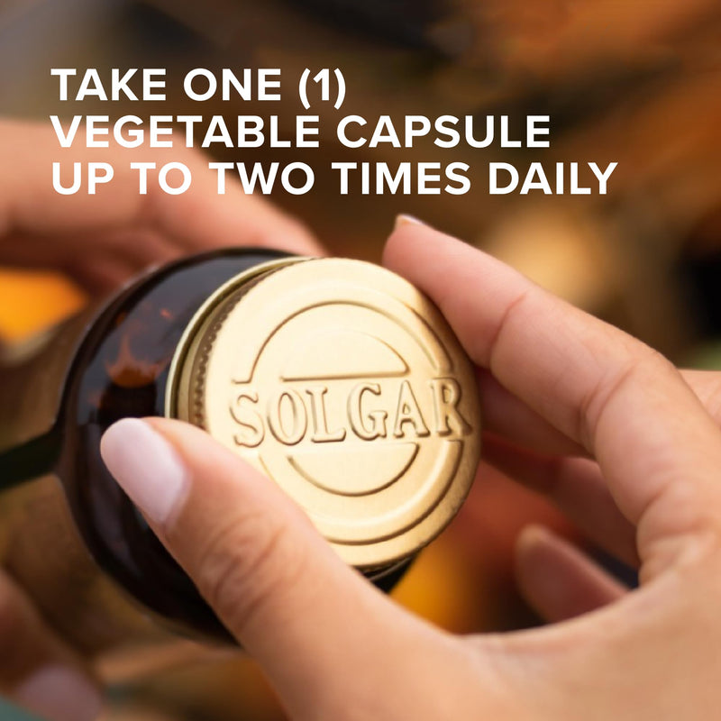 Solgar GABA 500 mg, 50 Vegetable Capsules - Relaxation & Nervous System Support - Amino Acid - Non-GMO, Vegan, Gluten Free, Dairy Free, Kosher - 50 Servings | Neurotransmitter that promotes relaxation and mental calm · Helps to fall asleep