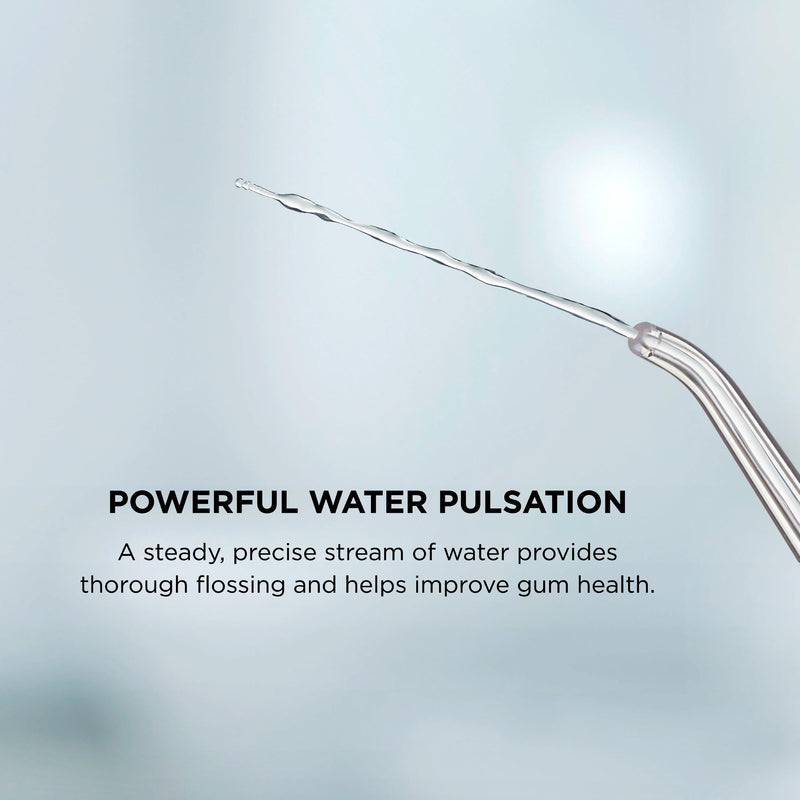 Interplak by Conair Compact Water Flosser, Travel Water Flosser, Battery Operated, Oral Irrigator for Powerful Deep Clean