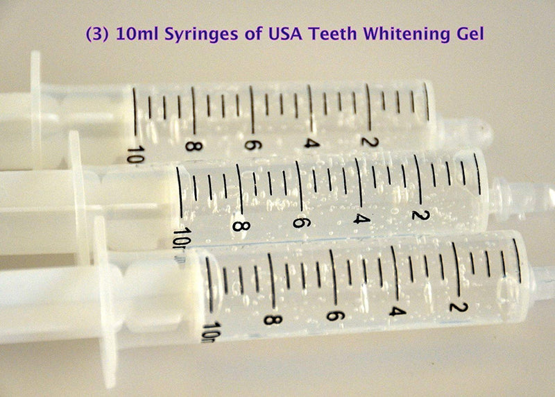 Bright White Smiles 44% Whitening Gel – 20 Syringes(3ml) – Fast-Acting Carbamide Peroxide Teeth Whitener