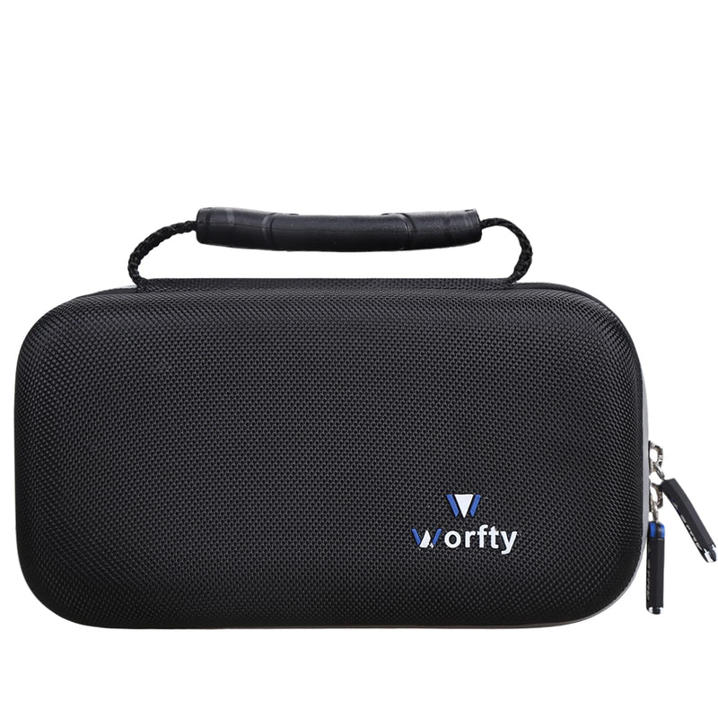 Carrying Case for Portable Nebulizer Machine for Adults and Kids - Hard Travel Protective Carrying Storage Bag (Black) Black - BeesActive Australia