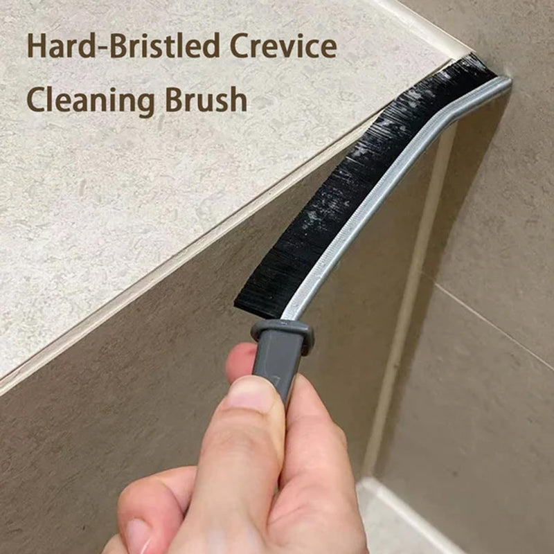 Hard Bristle Crevice Cleaning Brush, Small Cleaning Brushes, Grout Cleaner Brush, Toilet Brush, Scrub Brush for Shower Tile, Skinny Gap Cleaning Tools for Household Use, Bathroom, Kitchen (3) 3 - BeesActive Australia