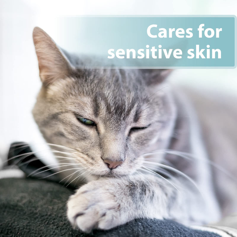 Felisept Skin Care Spray for Cats 250ml - Mite treatment for cats - Cat itchy skin relief - Cat dandruff treatment - Itching spray cat - Itch relief for cats - Skin care spray cats - Mild care Skin Care Spray 250ml