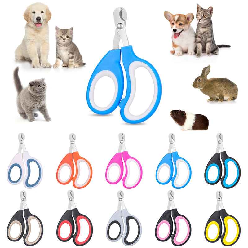 Lemecima 20 Pcs Cat Nail Clipper Bulk Kitten Claw Trimmer Pet Nail Cutter Claw Care for Cats, Kittens, Bunny, Puppy, Rabbit, Gatos, and More - BeesActive Australia