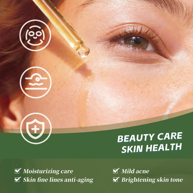 IMMO Ozonated Camellia Oil - 100% Natural & Organic for Oily & Sensitive Skin, Gentle Soothing Formula with Vitamin E, For The Whole Family, 1.01 Fl Oz, Glass Dropper | Pure Organic Ozonated Oil – Moisturizing Skin Care, Rich in Vitamin E, with Glass D...