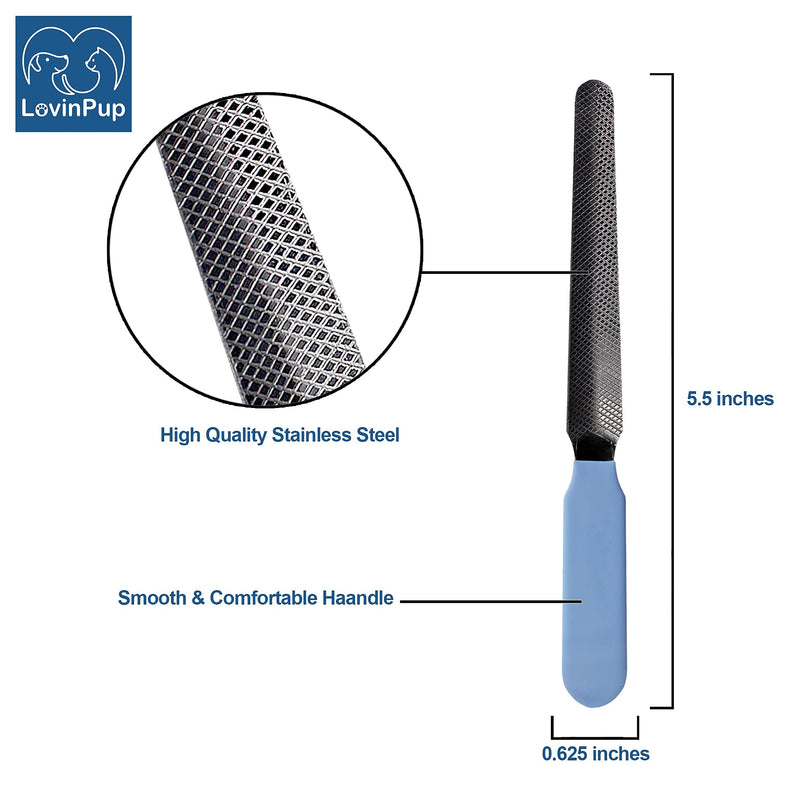 Dog Nail Filer, Professional Nail Grooming Tool, Dog and Cat Nail Files, for Smoothing Rough Edges of Pet’s Nails, Best Nail Filer for Small/Large Dogs & Cats (1 Dog Nail Filer) 1 Dog Nail Filer - BeesActive Australia