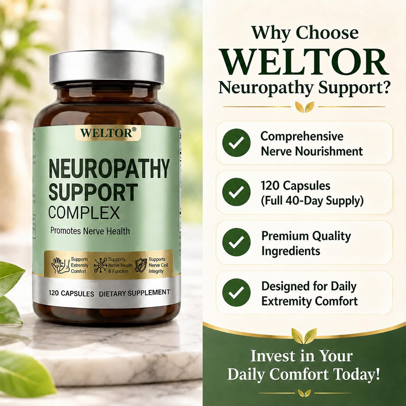 Neuropathy Supplements, Nerve Savior for Neuropathy Support Feet and Hands | for 600mg Alpha Lipoic Acid and Vitamins B & B12, Scientific Nerve Health Supplement, Peripheral Comfort Formula, 120 Count 120 Count (Pack of 1)
