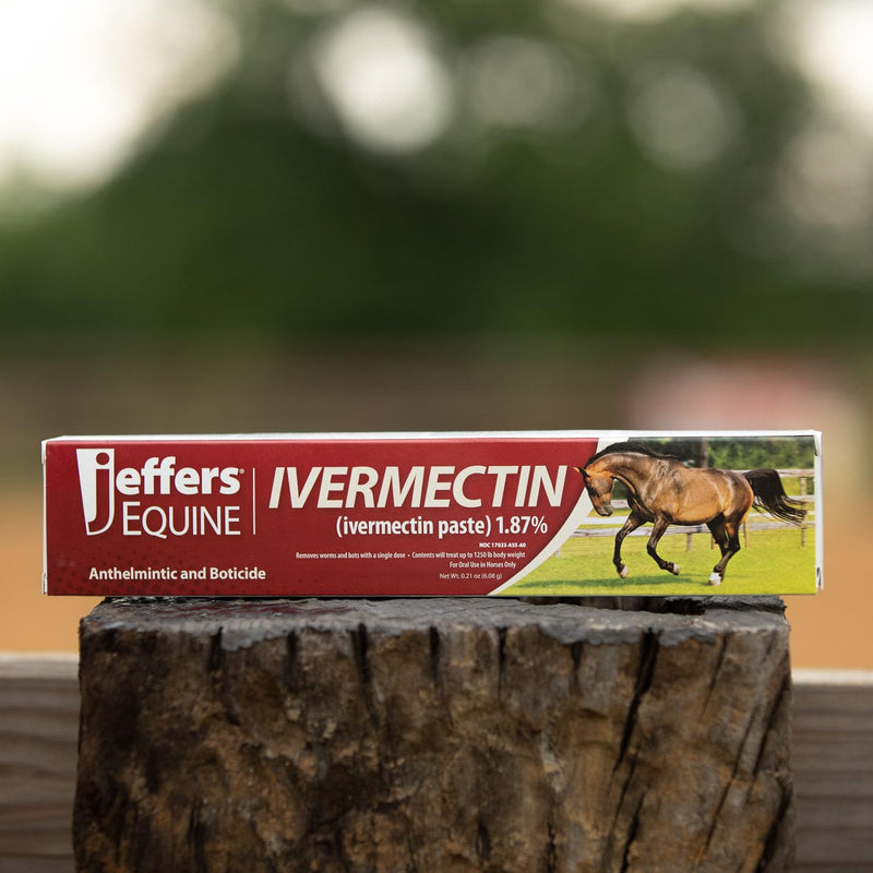Jeffers Ivermectin Horse Dewormer | 6 Doses | Gel Dewormer for Horses - BeesActive Australia