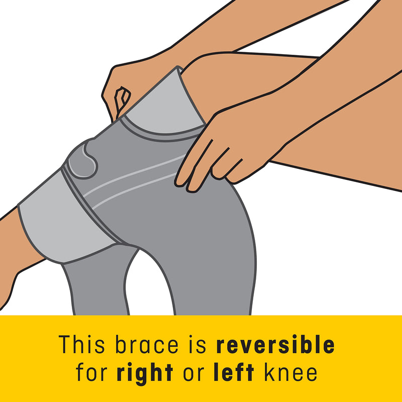 Futuro - 95341EN FUTURO For Her Knee Support, One Size Gray 1 Count (Pack of 1) - BeesActive Australia