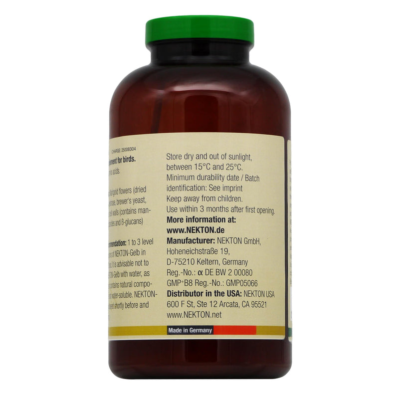 Nekton Gelb to Enhance Yellow Color in Birds, 280gm 9.88 Ounce (Pack of 1) off white