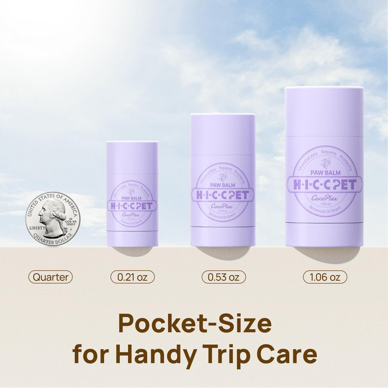 HICC PET Dog Paw Balm for Dogs & Cats, All-Natural Paw Balm Dogs Lick Safe, Moisturizing Dry Cracked Paws, Improves Rough Paws and Odor, Horse Hoof, Joint Care, 30g
