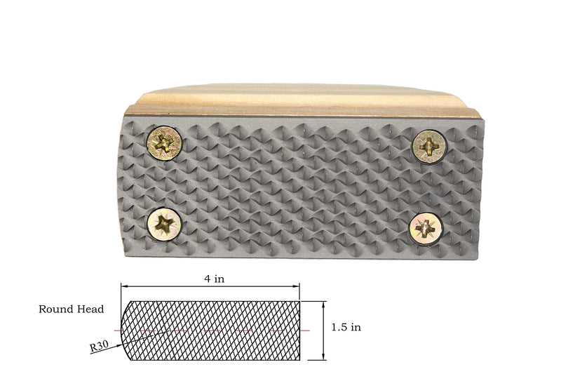 Farrier Rasp with Wooden Handle, Hoof File, Equine Hoof Rasp,Hoof Trimming File (Coarse Tooth) Coarse Tooth - BeesActive Australia