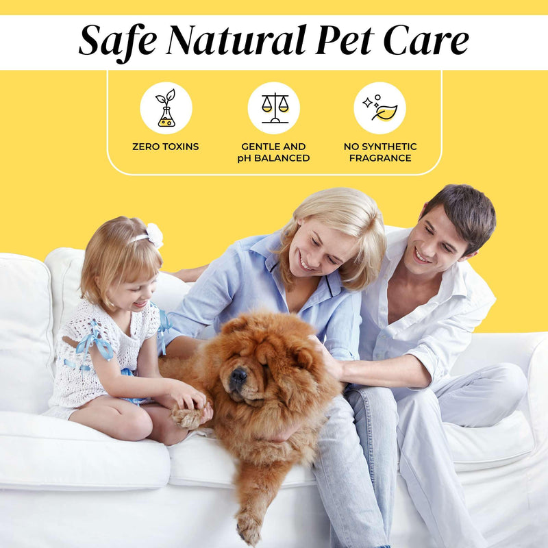 Cleansing Hair and Body Spray for Dogs - 5.1 Fl Oz of Dog Deodorizing Spray Long Lasting Formula - Everyday Body Spray with Aloe, Lemongrass Oil, and More - Made in The USA - BeesActive Australia
