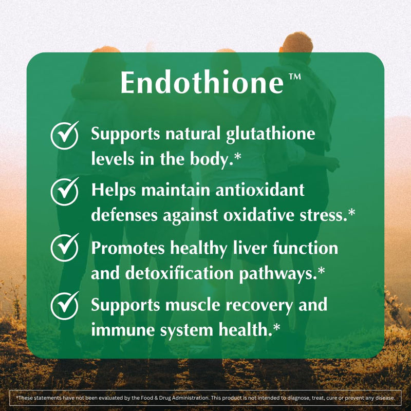 PROVITA Endothione | Glutathione Booster | Supports Natural L-Glutathione Production | Precursors with Zinc, Selenium & Probiotic | Detox Support | Immune Health | Liver Function | 60 Veg Capsules
