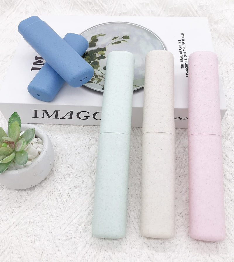 4 Pack Toothbrush Travel Case, Portable Breathable Toothbrush Holder for Travel Business Camping School Toothbrush Case - BeesActive Australia