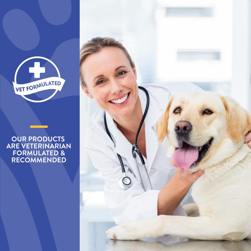 NaturVet – Coprophagia Stool Eating Deterrent Plus Breath Aid – 70 Soft Chews & No Scoot for Dogs - 60 Soft Chews - Supports Healthy Anal Gland & Bowel Function