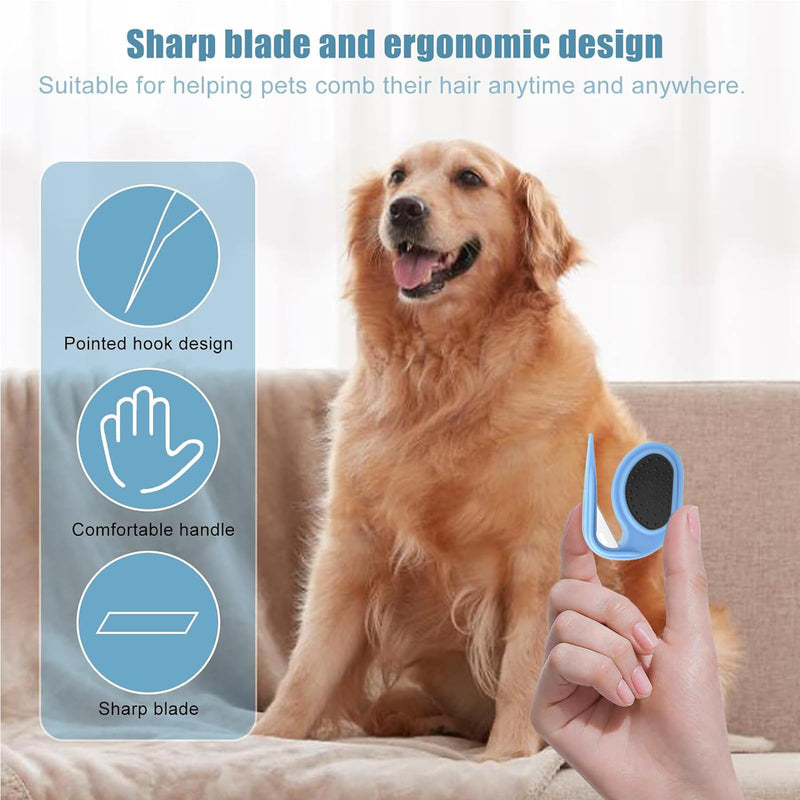 Knotting Comb for Cats, Pet Knot Opener, Knot Opener Dog, Cat Grooming Supplies, Grooming Combs Knotting Comb for Removing Matted, Pet Grooming Supplies for Grooming Loose Knotted Hair - BeesActive Australia