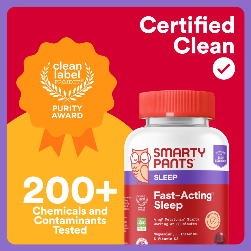 SmartyPants (Adult) Fast Acting Sleep 60ct - BeesActive Australia