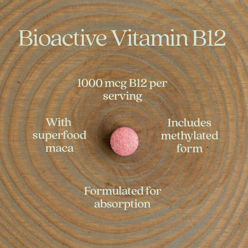 New Chapter Fermented Vitamin B12 1,000 mcg,USDA Organic,Daily for Cellular Energy + Healthy Blood Cells,Certified Vegan,Gluten Free -,60 Count (Pack of 2) 60 Count (Pack of 2)