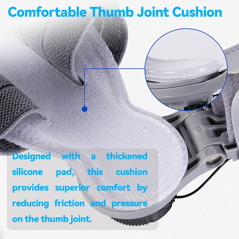 Bunion Corrector for Man and Women Big Toe, Adjustable Bunion Splint for Bunion Fix ，Orthopedic Toe Straightener with Anti-slip Heel Strap and Silicone Pad