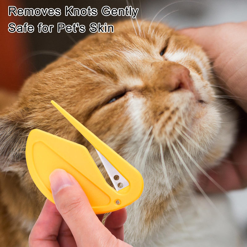 6 Pcs Knotting Comb, Knotting Comb For Dogs, Knotting Comb For Cats, Pet Knot Opener, Pet Knotting Comb, Cat Knot Remover Tool, May Efficiently On Pet Fur Remove Knots, Tangles, By Mcykcga - BeesActive Australia