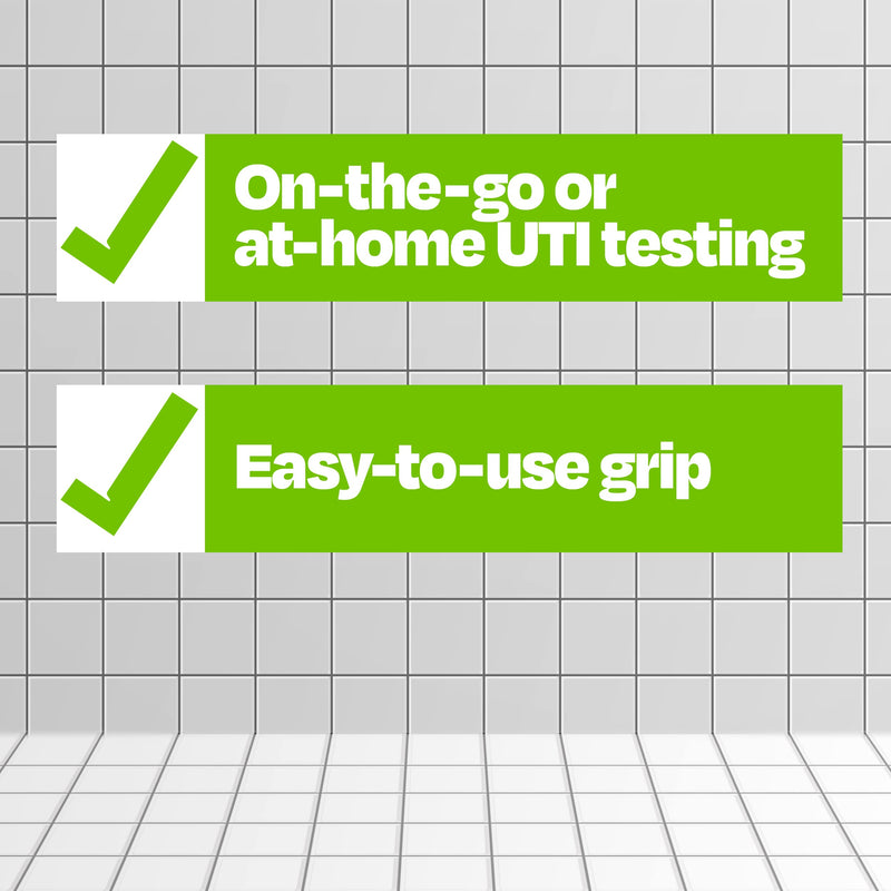 Cystex UTI Test Strips for Women & Men - Fast, At-Home Urinary Tract Infection Test Kit - Detects Leukocytes & Nitrites - Clinically Accurate Results in 2 Minutes - 4 Test Strips per Box Test Strips 4ct