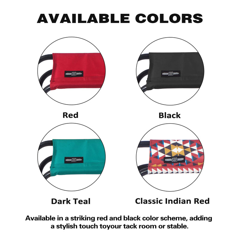 Harrison Howard Free-Standing Saddle Stand Saver Fabric Lightweight Adds Protection to Underside of Saddle Prevents Bar Indentations Secure Saddle Use with Saddle Rack, Saddle Saver Only Green - BeesActive Australia