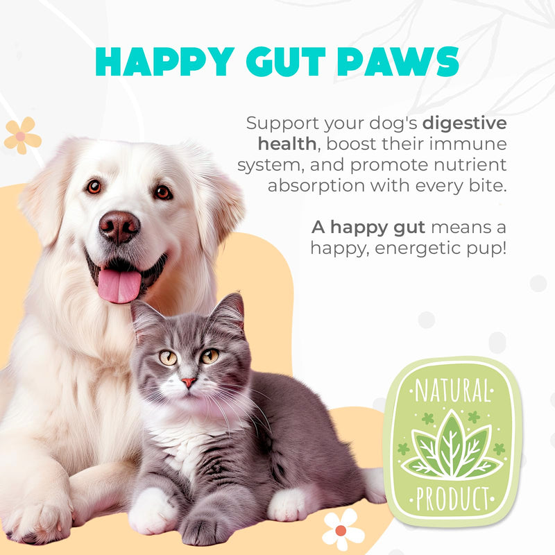 Probiotics for Dogs Chews 150PCs - Digestive, Gut Health & Diarrhea Support - Probiotic Chews for Dogs - Vet Approved US Formula with Dog Probiotics, Enzymes & Natural Ingredients - Chicken 150 pcs
