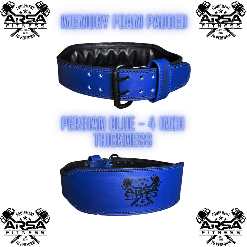 Arsa Fitness Premium Leather 9MM Thickness Weightlifting Belt for Men and Women, Reducing Back Strain, Crossfit, Bodybuilding, Powerlifting, and Strength Training Small - BeesActive Australia