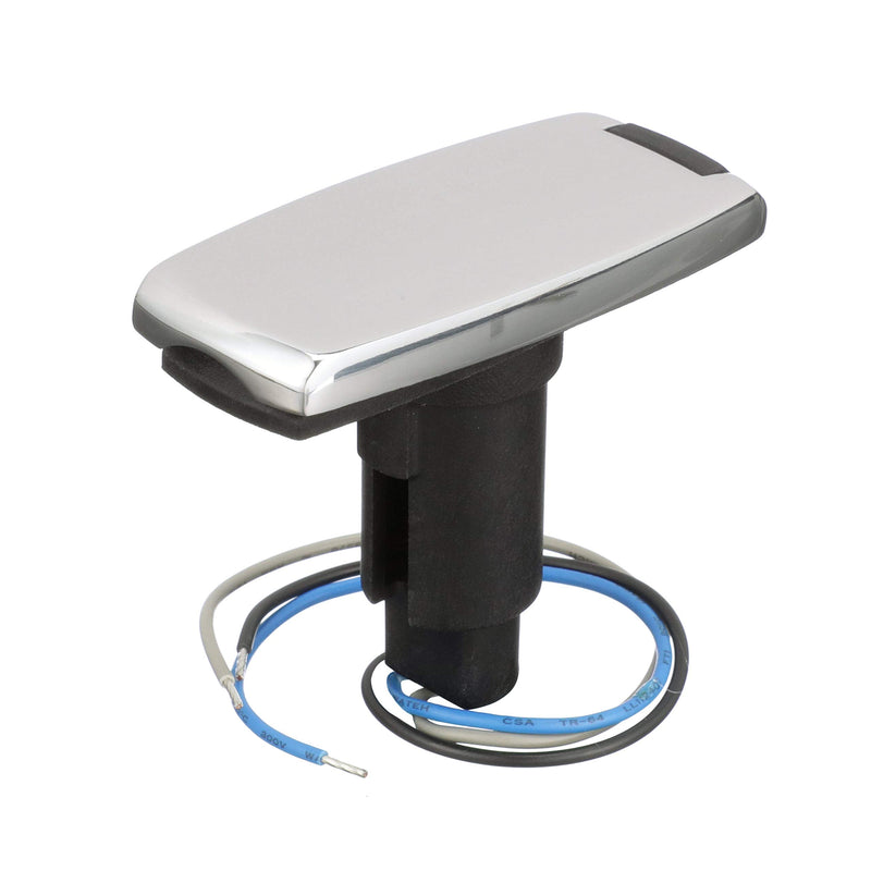 Attwood 910V3SS-7 LightArmor 910V Series 3-Pin Rectangular Light Base - 316 Stainless Steel One size - BeesActive Australia