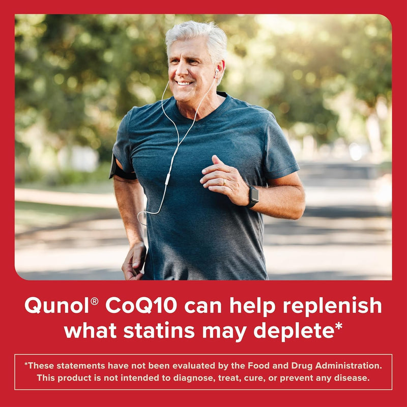 Qunol Mega Ubiquinol CoQ10 100mg, Superior Absorption, 240 Softgels | #1 Cardiologist Recommended Supplement for Heart Health, Coenzyme Q10 Supplement to support Vascular Health & Cellular Energy 120 Count (Pack of 2)