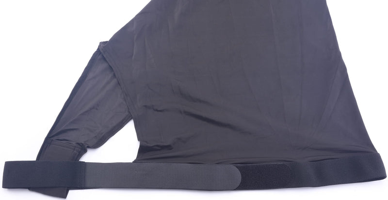 Lycra Stretch Horse Hood with Zip Full Face Neck Cover Black L - BeesActive Australia