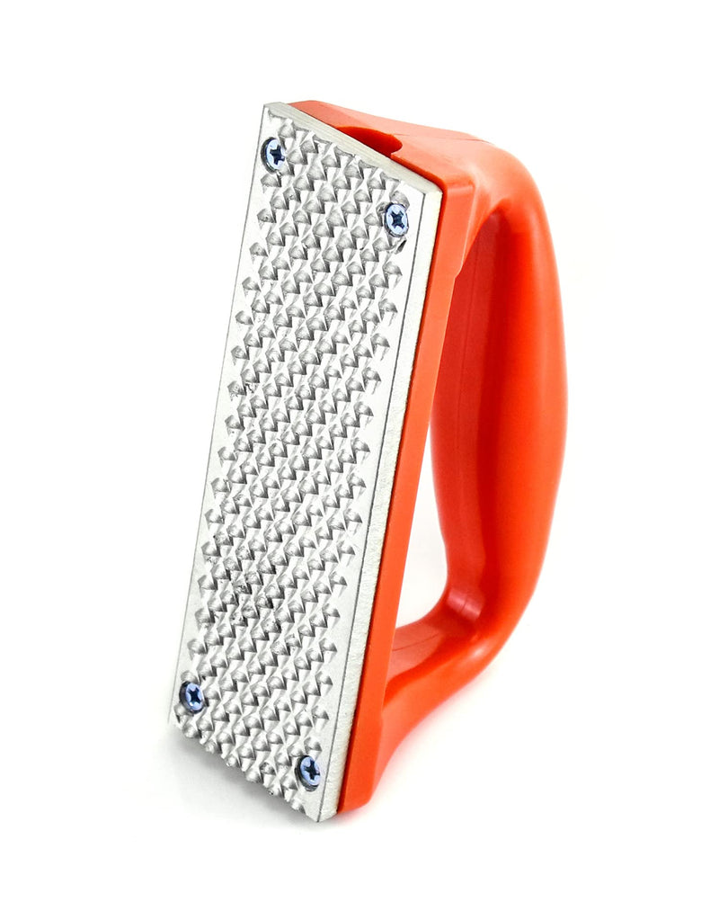 QWORK Mini Rasp Hoof File Equine Hoof Rasp Coarse-Toothed, Removes Excess Hoof Faster Horseshoe File Coarse Tooth with Plastic Handle, for Foals, Goats and Other Small hoofed Animals 1pc - BeesActive Australia