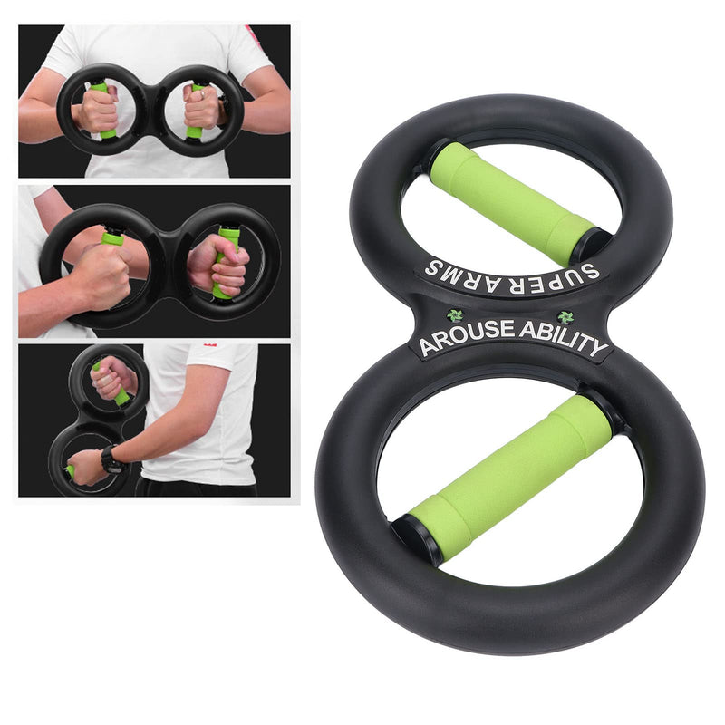 Grip Strength Trainer,ANGGREK Arm Force Exercising Tool 8 Shaped Promote Circulation Wrist Strength Trainer Fitness Equipment 10kg