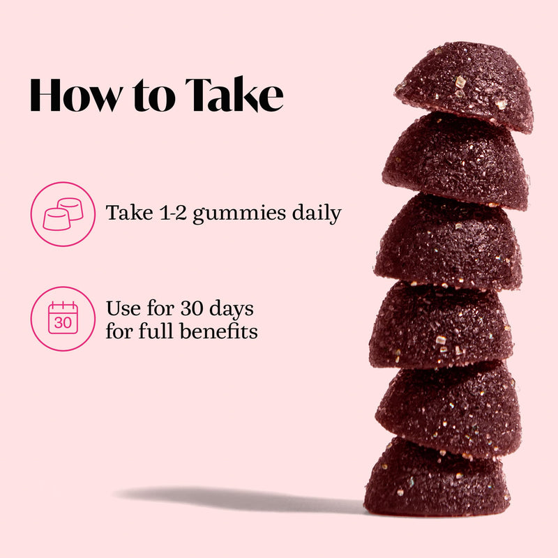 Winged Wellness Happy Her, Daily Mood Support Gummies for Women, 60 Gummies | Daily Mood Enhancer Vegan Supplement - Saffron, L-Tyrosine, Lemon Balm, & Lions Mane Mushrooms for Balance & Calming Relief 60 Count (Pack of 1)