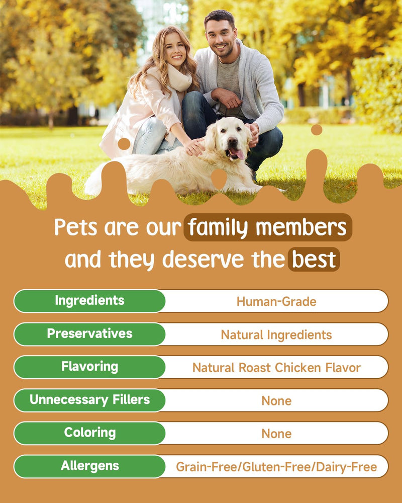 9 in 1 Mushroom for Dogs - Mushroom Supplement for Dogs - Digestive, Skin, Joint, Immune System - with 9 Mushrooms - Roast Chicken Flavor, 60ML