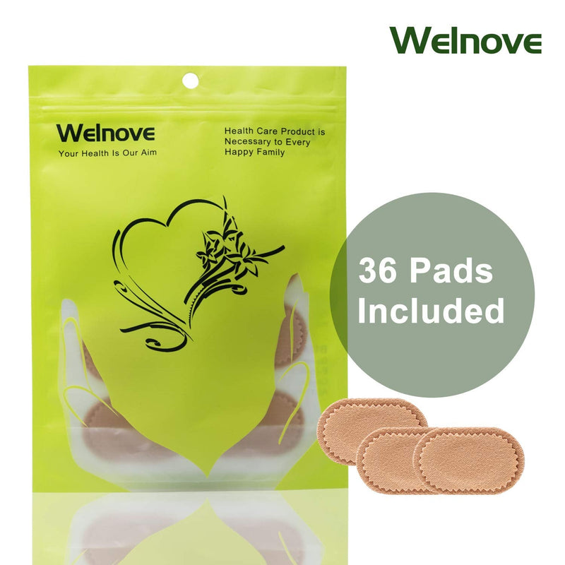 Welnove 36 CT Bunion Cushions Pad - Fabric Toe and Foot Bunion Protector Pads, Bunion Relief Pads for Reduce Rubbing, Callus, Chafing, Friction -Strong Adhesive Stay in Place - BeesActive Australia