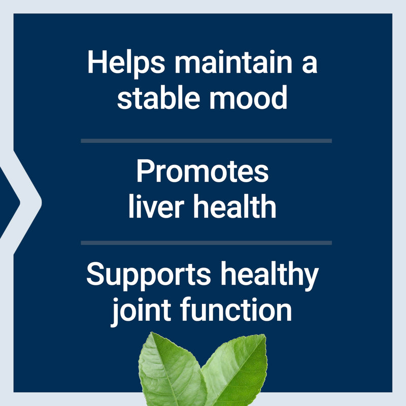Life Extension Same, Mood, Joint & Liver Support, Gluten-Free, Non-GMO, Vegetarian, 30 Tablets | Mood, Joint & Liver Support, Gluten-Free, Non-GMO & Vegetarian