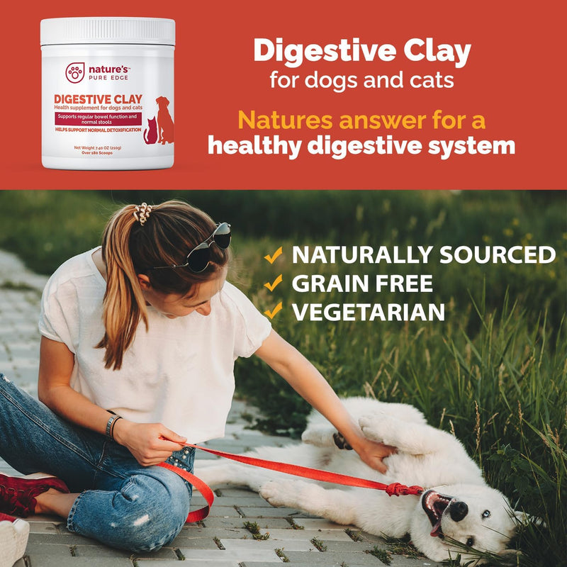 Rx Clay for Digestion for cat and Dog Stomach Relief. Cat and Dog Anti Diarrhea Medication. Cat and Dog Stomach Upset Medicine for cat and Dog Diarrhea. Extra Large 210 Grams. Veterinary Grade. - BeesActive Australia